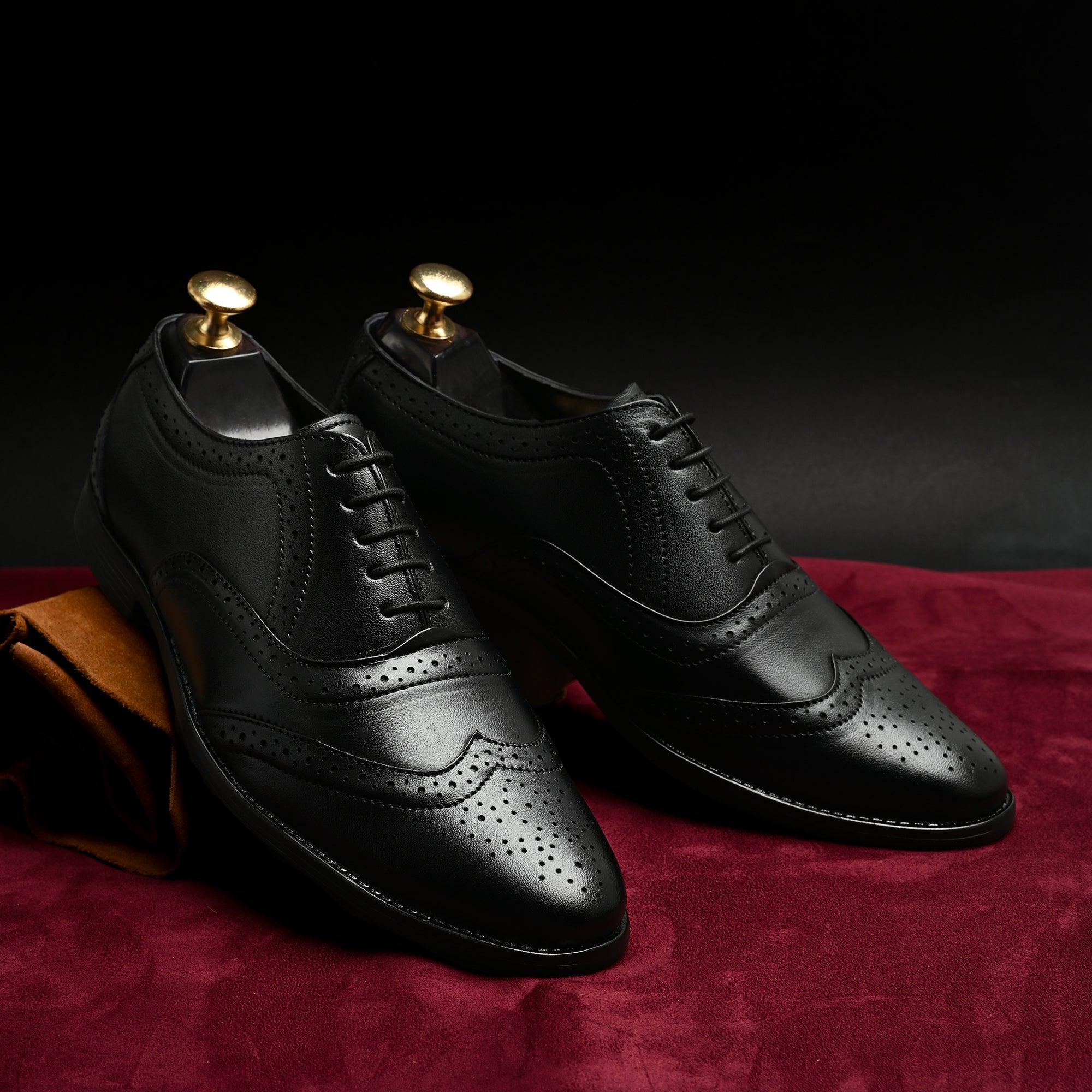 FELELOZ LONDON MAJESTIC WINGTIP OXFORD BLACK