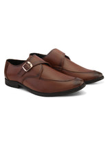 FELELOZ LONDON SINGLE MONK STRAP TAN