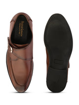 FELELOZ LONDON SINGLE MONK STRAP TAN