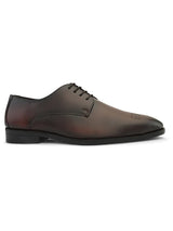 Feleloz London Men’s Italian Leather Lace-Up Formal Shoes | Premium Black Business Shoes with Leather Lining & TPR Sole