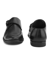 FELELOZ LONDON SINGLE MONK STRAP BLACK