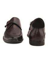 FELELOZ LONDON SINGLE MONK STRAP BROWN
