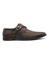 FELELOZ LONDON SINGLE MONK STRAP BROWN