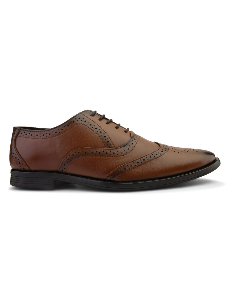 FELELOZ LONDON MAJESTIC WINGTIP OXFORD TAN