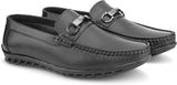 Feleloz London Genuine Italian Leather Loafers for Men | Premium Dark Brown Formal Shoes with Leather Lining & TPR Sole
