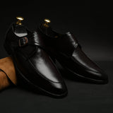 FELELOZ LONDON SINGLE MONK STRAP BROWN