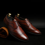 FELELOZ LONDON EMPEROR BROGUE DERBY TAN